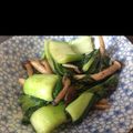 chihi89's cooksnap of when they made チンゲンサイとシメジの炒め物.