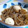 ジョンリークッカー's cooksnap of when they made 糸こんにゃくとうずら卵の山椒煮.