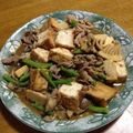 まちゅママ's cooksnap of when they made ☆ご飯がススム！厚揚げと豚肉の炒め物☆.