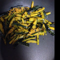 mailuvsly's cooksnap of when they made かぼちゃの皮炒め.