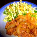 マリ02's cooksnap of when they made 栄養士k☆旦那絶賛！玉ねぎ◎豚の生姜焼き.