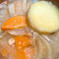 なつんこ★'s cooksnap of when they made シーチキンとさつまいもの具沢山おみそ汁.