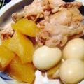 すうじー's cooksnap of when they made 鶏手羽元と大根の煮物・圧力鍋使用.