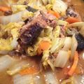 4katsu's cooksnap of when they made 簡単！白菜&サバ缶の炊いたもの.