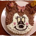 ミランダママ's cooksnap of when they made ミニーちゃん デコレーションケーキ.