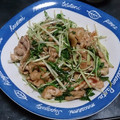 碧きりん's cooksnap of when they made 水菜と豚のゆずこしょう炒め.