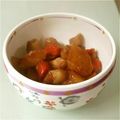 えみまん０１０９'s cooksnap of when they made 鶏肉と大根の味噌煮込み.