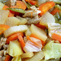 ばんび★★'s cooksnap of when they made 鶏むね肉と大根の和風煮.