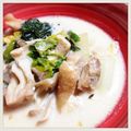 ayaram's cooksnap of when they made 豚バラ肉と白菜のスパイスミルク鍋.