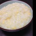 くれよんさん。's cooksnap of when they made 簡単すぎっ！「生姜たっぷり粥」.