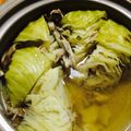 maritta's cooksnap of when they made 豚バラ肉とキャベツでミルフィーユ蒸し鍋.