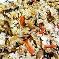 ゆぶね☆'s cooksnap of when they made ひじきの煮物でリメイク炒飯.