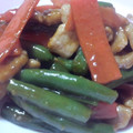 武士魂's cooksnap of when they made いんげんと牛肉のオイスターソース炒め.