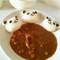 たにはらあや's cooksnap of when they made パンダが可愛い＊カレーライス.