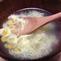 パヨタン's cooksnap of when they made ふんわり♪卵スープ＊.