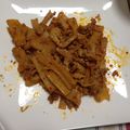 きゃーず's cooksnap of when they made 豚肉とメンマのピリ辛炒め.