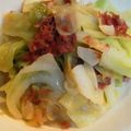 たま神家's cooksnap of when they made コンビーフキャベツ.