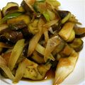 はっすぅ♪'s cooksnap of when they made ノンオイル♪茄子と長ネギの醤油炒め.