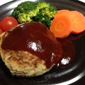 kononuts's cooksnap of when they made 溢れだす肉汁！！絶品ハンバーグ.