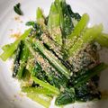 ♬のんのこ日和♬'s cooksnap of when they made 小松菜の胡麻和え.
