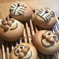じゅんこ48's cooksnap of when they made 抹茶ドラえもんあんパン.