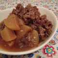 ミキジィ's cooksnap of when they made 簡単でおいしい！大根と牛肉の煮物.