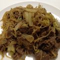 勇者ふみん's cooksnap of when they made 牛肉と糸こんにゃくのみそ炒め.