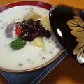 yuki808's cooksnap of when they made 簡単デザート☆タピオカココナツあん汁粉.