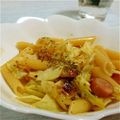 szkm's cooksnap of when they made キャベツとじゃがいものペンネ.