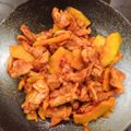 森2猫's cooksnap of when they made 超簡単！豚肉とかぼちゃのケチャップ炒め.