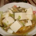 Satoco❋'s cooksnap of when they made あさり豆腐.