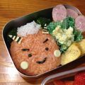 よっちけんけん's cooksnap of when they made 節分に！鬼さんキャラ弁.