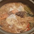 華舞蘭's cooksnap of when they made 秋鮭の味噌煮込みうどん！.