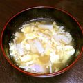 かるぴん♪'s cooksnap of when they made きのこと豆腐の卵スープ.