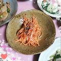 ＴＯＭＯＷＡＴ's cooksnap of when they made 和風にんじんナムル.