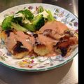 mikiyox's cooksnap of when they made 鶏むね肉のピカタ☆オーロラソース掛け.