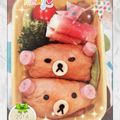 ひとえつみう's cooksnap of when they made リラックマ＆コリラックマいなり弁当.