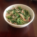Pーコ's cooksnap of when they made 水菜とカニカマの和風和え.
