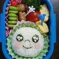 ましゃかな☆'s cooksnap of when they made キャラ弁‐ムーン.