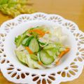 ルパンのかあさん☆彡's cooksnap of when they made 簡単☆キャベツのあっさり甘酢漬け.