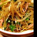 nacota★'s cooksnap of when they made もやしとカイワレ菜のごまポン和え.