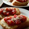 ピンクのはぶらし's cooksnap of when they made トマトのブルスケッタ♪.