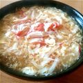 Riiiiiitan's cooksnap of when they made ふうふう～蟹カマとろみ卵うどん＾＾.