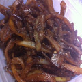 10451045's cooksnap of when they made 大根の皮の炒り煮（佃煮風）.