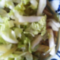 ☆しいたんママ☆'s cooksnap of when they made 覚え書き 白菜の和え物.