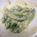muumi☆'s cooksnap of when they made スナップえんどうの胡麻マヨネーズサラダ.