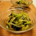 時花菜's cooksnap of when they made 余った野菜で＊海苔和え.