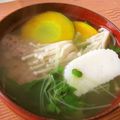 時花菜's cooksnap of when they made お餅の消費に♪簡単雑煮風☆.