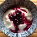 たんぽぽみーちゃん's cooksnap of when they made ＊冷凍ブルーベリージャムソース?!＊.