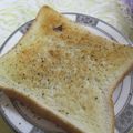 miyuki12's cooksnap of when they made 朝食に　こしょうトースト*.
